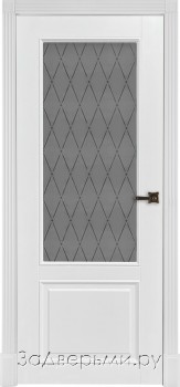 Межкомнатная дверь Ульяновская Классик 4 ДО (Эмаль белая)