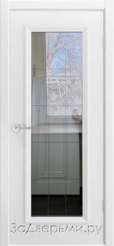 Межкомнатная дверь Шейл Дорс Скалино 1 ДО (Эмаль белая)