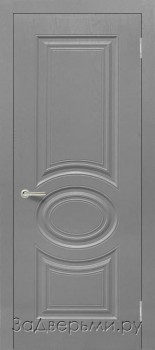Межкомнатная дверь Верда Роял 1 ДГ (Серый)