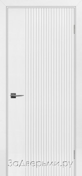 Межкомнатная дверь Текона Смальта Rif 201 ДГ (Эмаль белая)