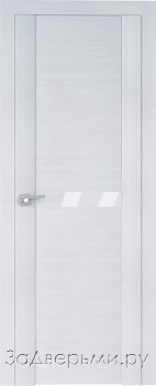 Межкомнатная дверь Profil Doors 2.01XN ДО Белый лак (Монблан)