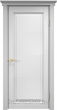 Межкомнатная дверь Белорусская ПМЦ ОЛ10 ДГ (Эмаль белая)