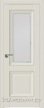 Межкомнатная дверь Profil Doors 2.88U ДО (Магнолия сатинат)