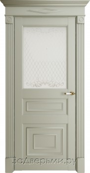 Межкомнатная дверь Uberture Florence 62001 ДО (Серена светло-серая)