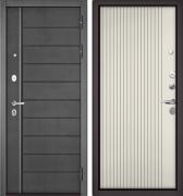 Входная металлическая дверь Бульдорс MASS-90 (Букле графит 136/панель 16мм)