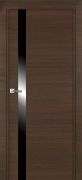 Межкомнатная дверь Profil Doors 6Z ДО Черный лак (Венге Кроскут)