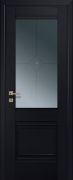 Межкомнатная дверь Profil Doors 2U ДО (Черный матовый)