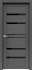 Межкомнатная дверь Верда Велюкс 01 ДО (Ясень грей/Soft Touch)