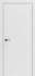 Межкомнатная дверь Юркас Dana DT-50 B ДГ (Shellac White)