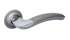 Дверная ручка Bussare Pratico A-09-10 CHROME/S.CHROME (Хром/хром матовый)