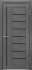 Межкомнатная дверь Люксор ЛУ-17 ДО Черное (Серый)