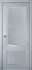 Межкомнатная дверь Uberture Perfecto 108 ДО (Бархат светло-серый)
