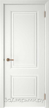 Межкомнатная дверь Текона Смальта 42 ДГ (Эмаль белая)