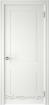 Межкомнатная дверь Текона Смальта 47 ДГ (Эмаль белая)