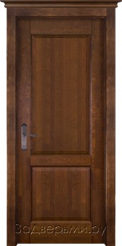 Межкомнатная дверь Белорусская Ока М5 ДГ (Античный орех)