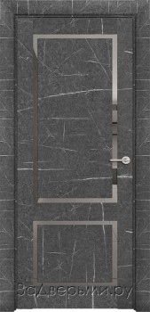 Межкомнатная дверь Uberture Neo Loft 301 ДОЗ (Торос графит/Soft Touch)