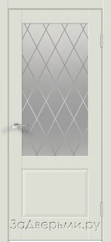 Межкомнатная дверь Velldoris Alto 12 2V ДО (Светло-серый эмалит)