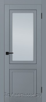 Межкомнатная дверь Profilo Porte PST-37 ДО (Серый матовый)