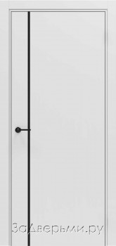 Межкомнатная дверь Юркас Dana DT-50.11 B ДГ (Shellac White)