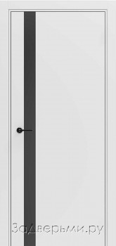 Межкомнатная дверь Юркас Dana DT-51 B ДО (Shellac White)