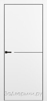 Межкомнатная дверь Юркас Dana DZ-50.1 4AB ДГ (Shellac White)