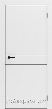 Межкомнатная дверь Юркас Dana DZ-52 4AB ДГ (Shellac White)