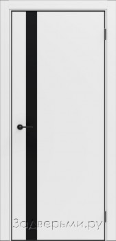 Межкомнатная дверь Юркас Dana DZ-51 4AB ДО (Shellac White)