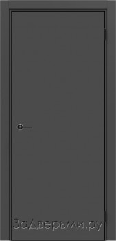 Межкомнатная дверь Юркас Dana DZ-50 4AB ДГ (Shellac graphite)