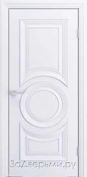 Межкомнатная дверь Шейл Дорс Салерно-8 ДГ (Эмаль белая)