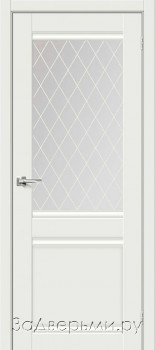 Межкомнатная дверь Uberture Parma 1212 ДО (Аляска суперматовая)