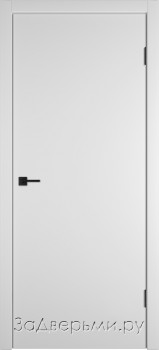 Межкомнатная дверь Владимирская Basic ДГ (Emalex белый)