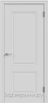 Межкомнатная дверь Velldoris Scandi Neo 5 2P ДГ (Эмаль светло-серая)