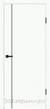 Межкомнатная дверь Velldoris Galant M1 ДГ (Белый опал)