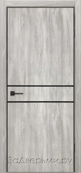 Межкомнатная дверь Люксор Терция ДГ (Дуб бьянко)