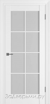 Межкомнатная дверь Юркас Witon 01R ДО (White/Белый шелк)
