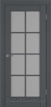 Межкомнатная дверь Юркас Witon 01R ДО (Grey/Графит)