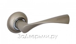 Дверная ручка Bussare Classico A-01-10 S.CHROME (Матовый хром)