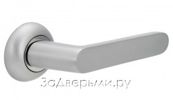 Дверная ручка Bussare Corte BC-143-10 S.CHROME (Матовый хром)
