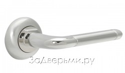 Дверная ручка Bussare Caso BC-121-10 S.CHROME (Матовый хром)