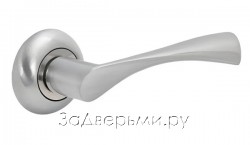 Дверная ручка Bussare Prazo BC-132-10 S.CHROME (Матовый хром)