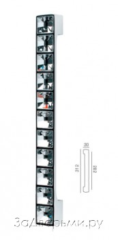 Дверная ручка скоба Linea Cali Reflex 1215 MN