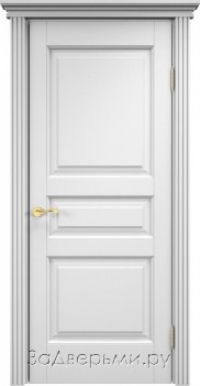 Межкомнатная дверь Белорусская ПМЦ ОЛ5 ДГ (Эмаль белая)