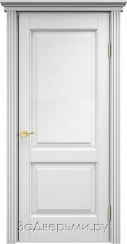 Межкомнатная дверь Белорусская ПМЦ ОЛ13 ДГ (Эмаль белая)