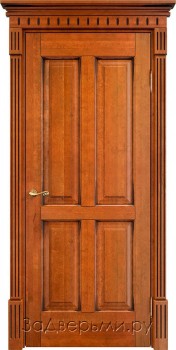 Межкомнатная дверь Белорусская ПМЦ ОЛ15 ДГ (Медовый+патина \