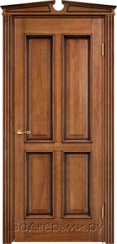 Межкомнатная дверь Белорусская ПМЦ Д15 ДГ (Орех патина)