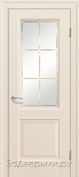 Межкомнатная дверь Profil Doors 90U ДО (Магнолия сатинат)