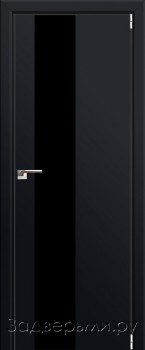 Межкомнатная дверь Profil Doors 5Е ДО Черный лак (Черный матовый)