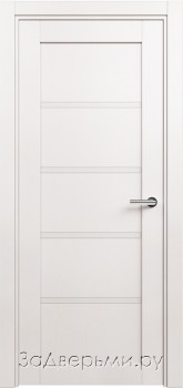Межкомнатная дверь Status Optima 112 ДГ (Белый жемчуг)