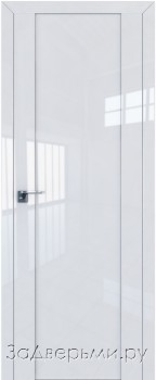 Межкомнатная дверь Profil Doors 20L ДГ (Белый глянец)