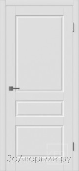 Межкомнатная дверь Владимирская Честер ДГ (Эмаль белая)